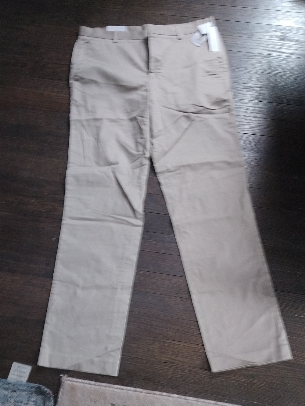 NWT Calvin Klein Men’s Khaki Beige Chino Pants Sz 32/32